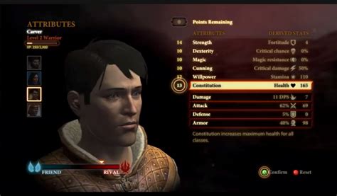 da2 rivalry vs friendship|Dragon Age 2 .